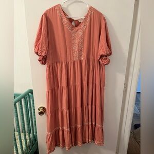 Flowy midi dress